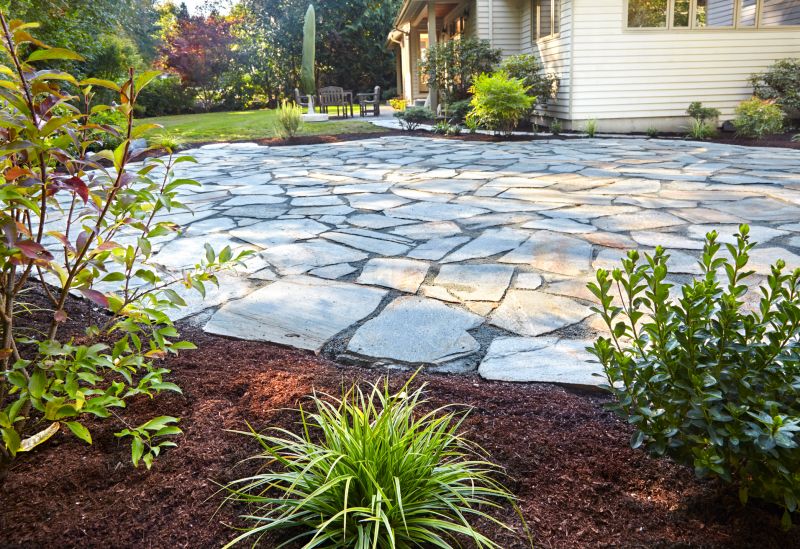 Flagstone Patio Installation