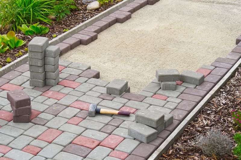 Brick Hardscaping detail