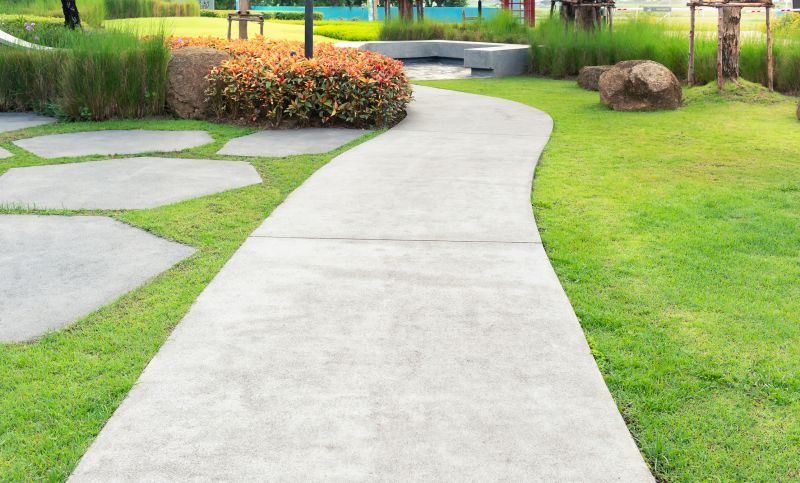 Garden Walkway Installation