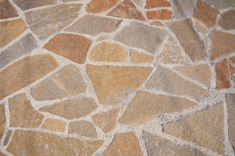 Limestone Walkway Installation