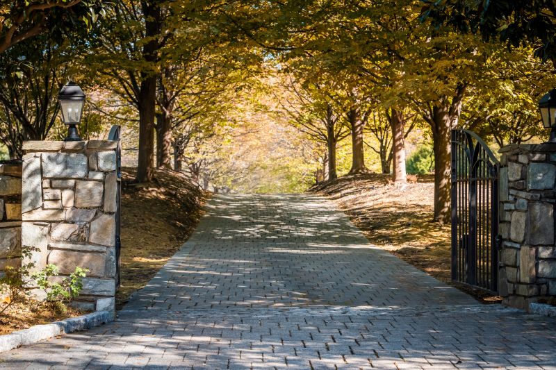 Finished Paver Driveway
