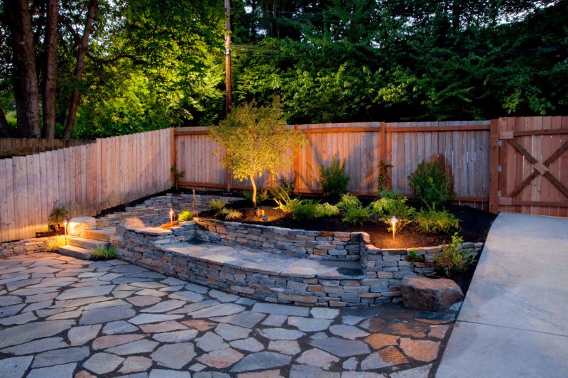 Poolside Hardscaping