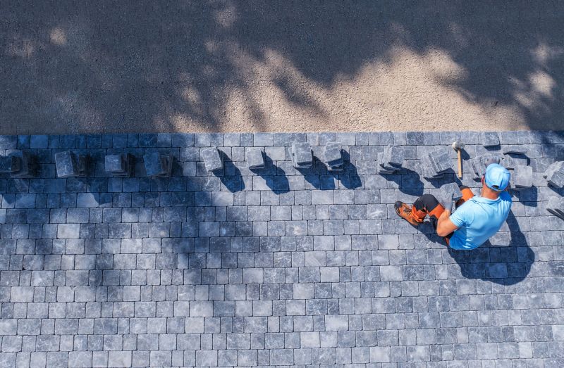 Porch Pavers Installation
