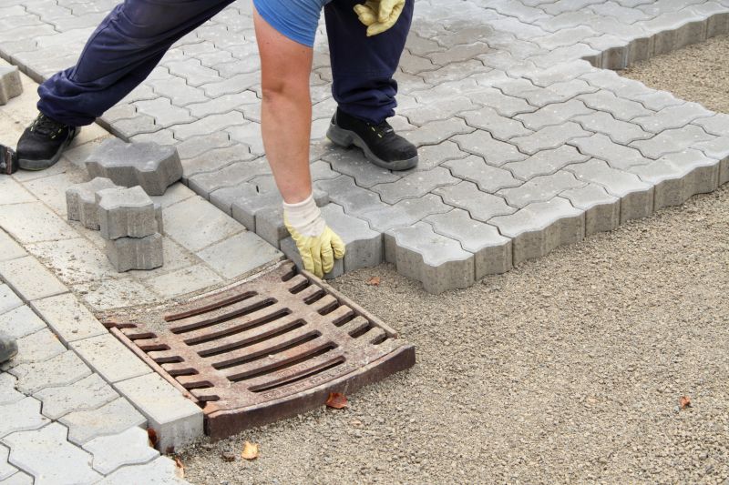 Porous Paver Installation