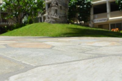 Sandstone Patio Installation