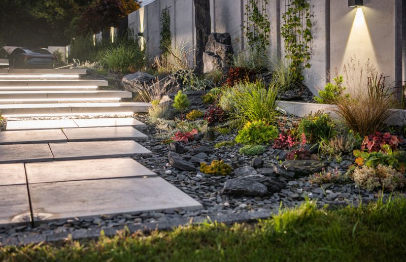 Stone Pathway Construction