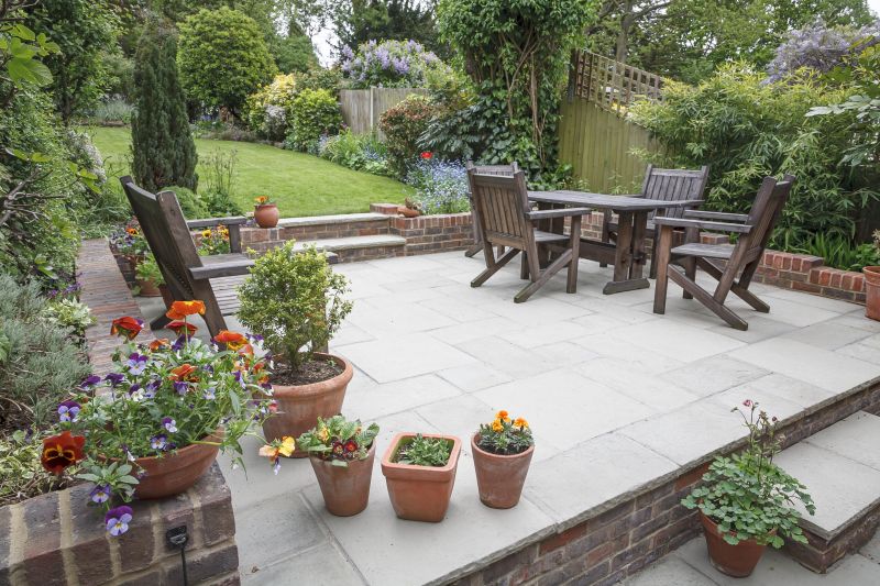 Stone Terrace Installation
